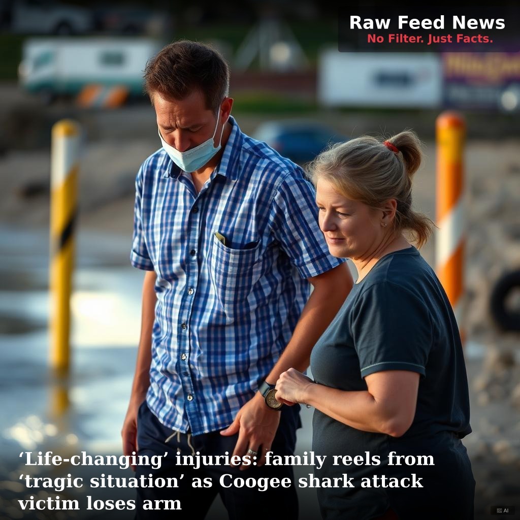 ‘Life-changing’ injuries: family reels from ‘tragic situation’ as Coogee shark attack victim loses arm