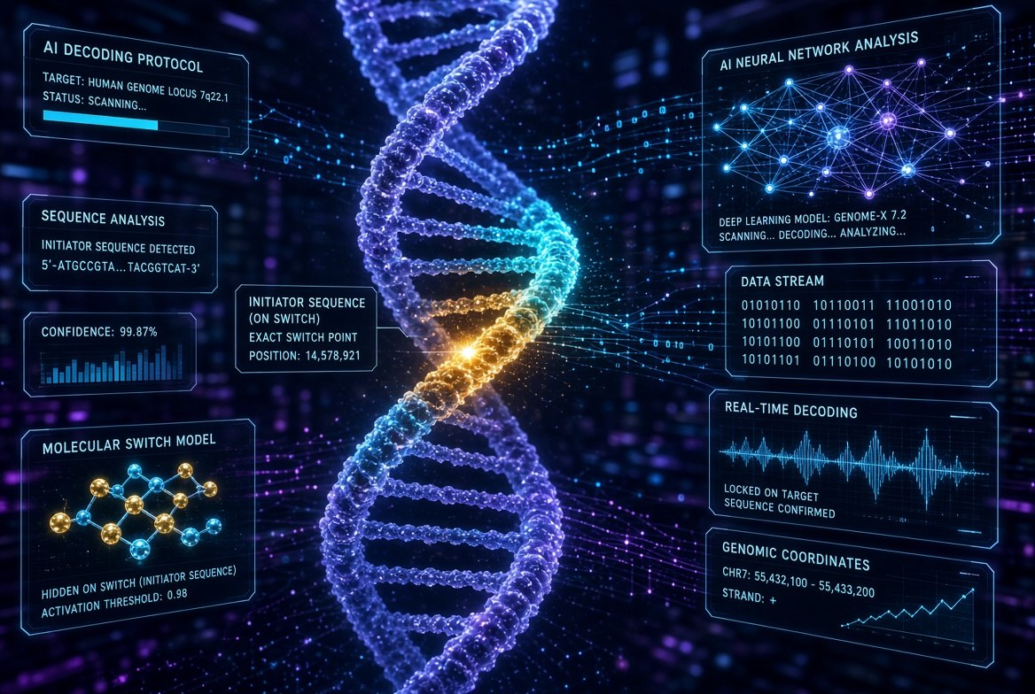 The Hidden Switch: AI Just Started Reading the Grammar of Life