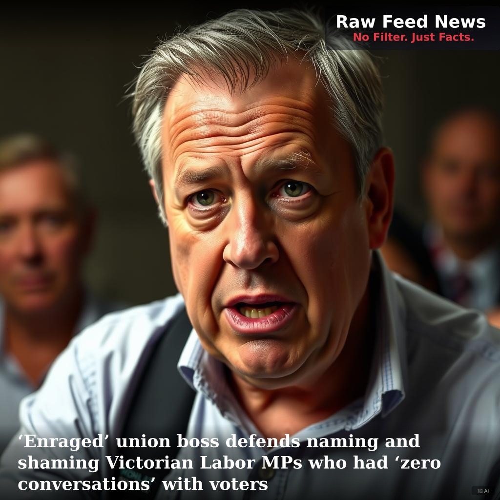 ‘Enraged’ union boss defends naming and shaming Victorian Labor MPs who had ‘zero conversations’ with voters