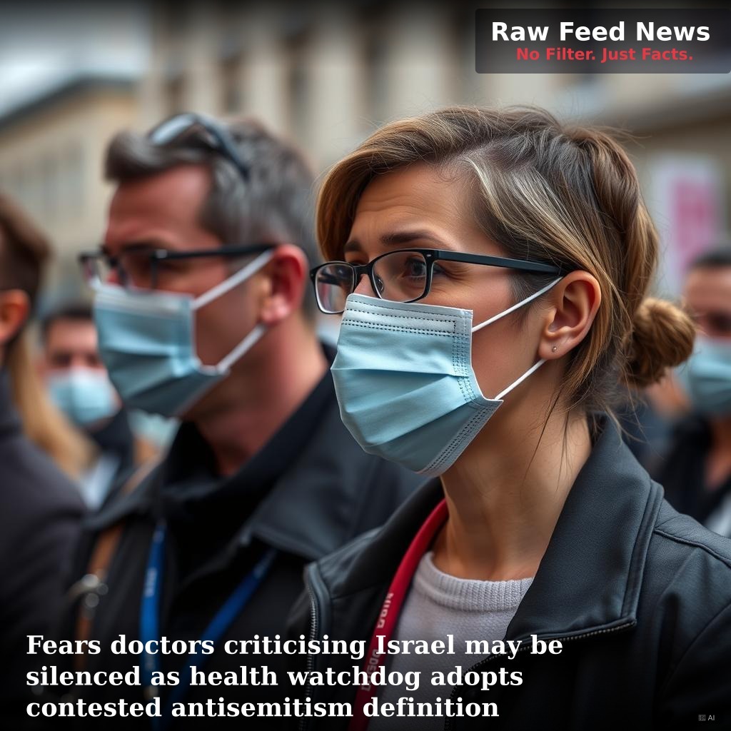 Fears doctors criticising Israel may be silenced as health watchdog adopts contested antisemitism definition