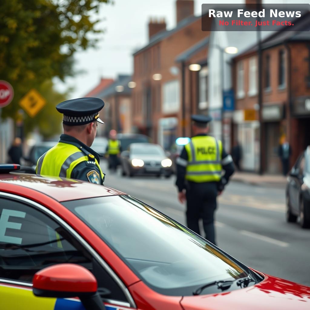 Man arrested after car hit group in Nottinghamshire town