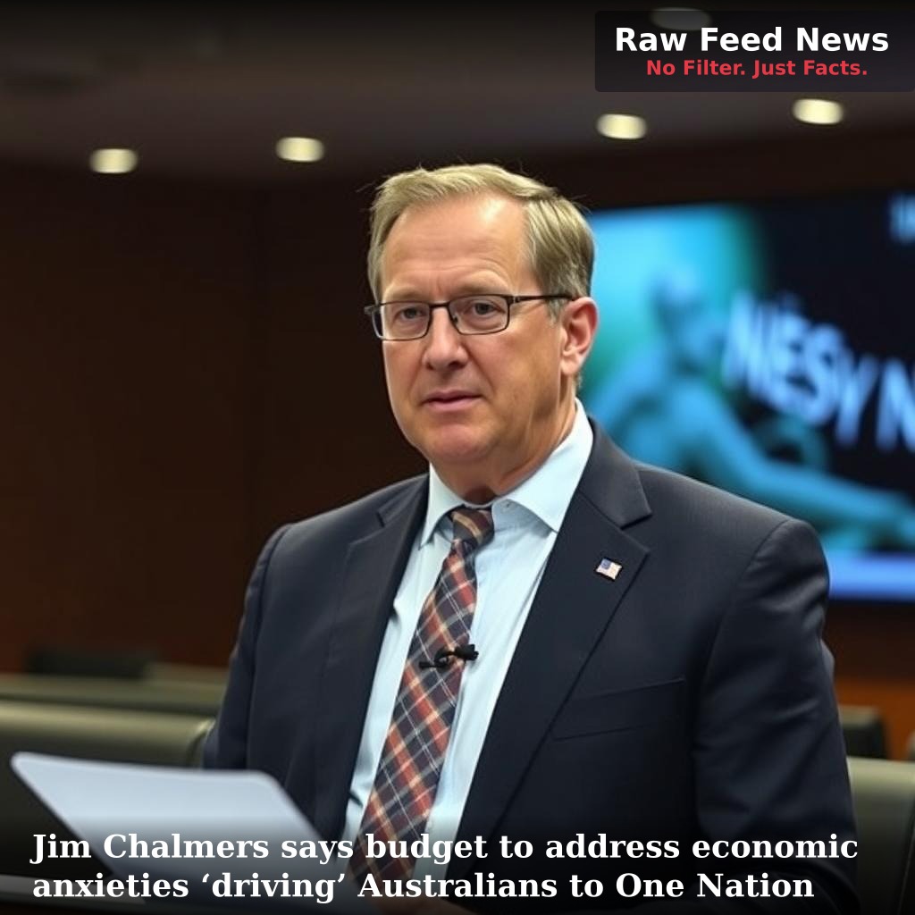 Jim Chalmers says budget to address economic anxieties ‘driving’ Australians to One Nation