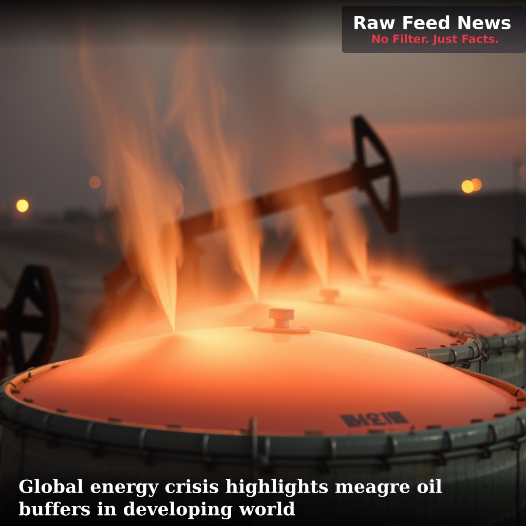 Global energy crisis highlights meagre oil buffers in developing world