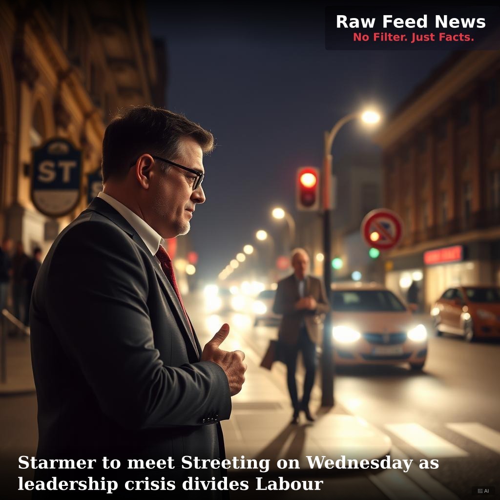 Starmer to meet Streeting on Wednesday as leadership crisis divides Labour