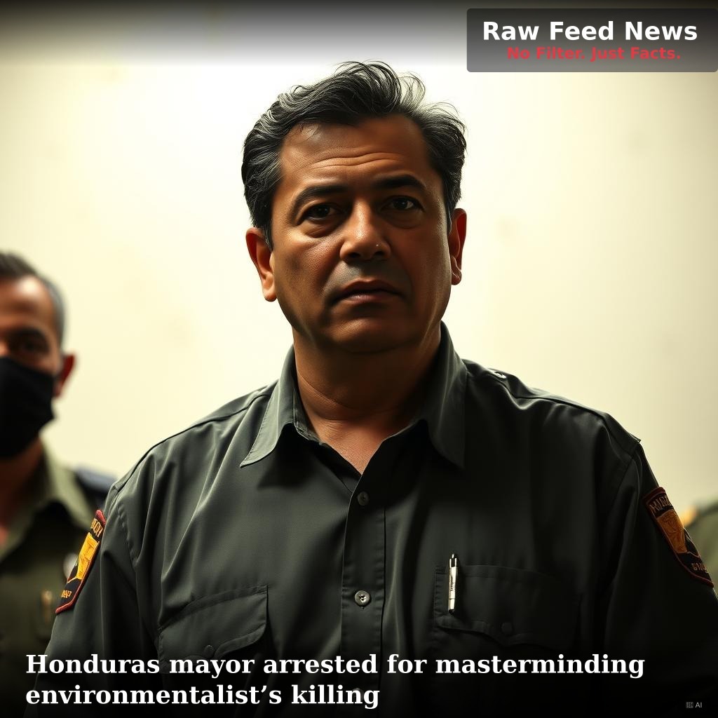 Honduras mayor arrested for masterminding environmentalist’s killing