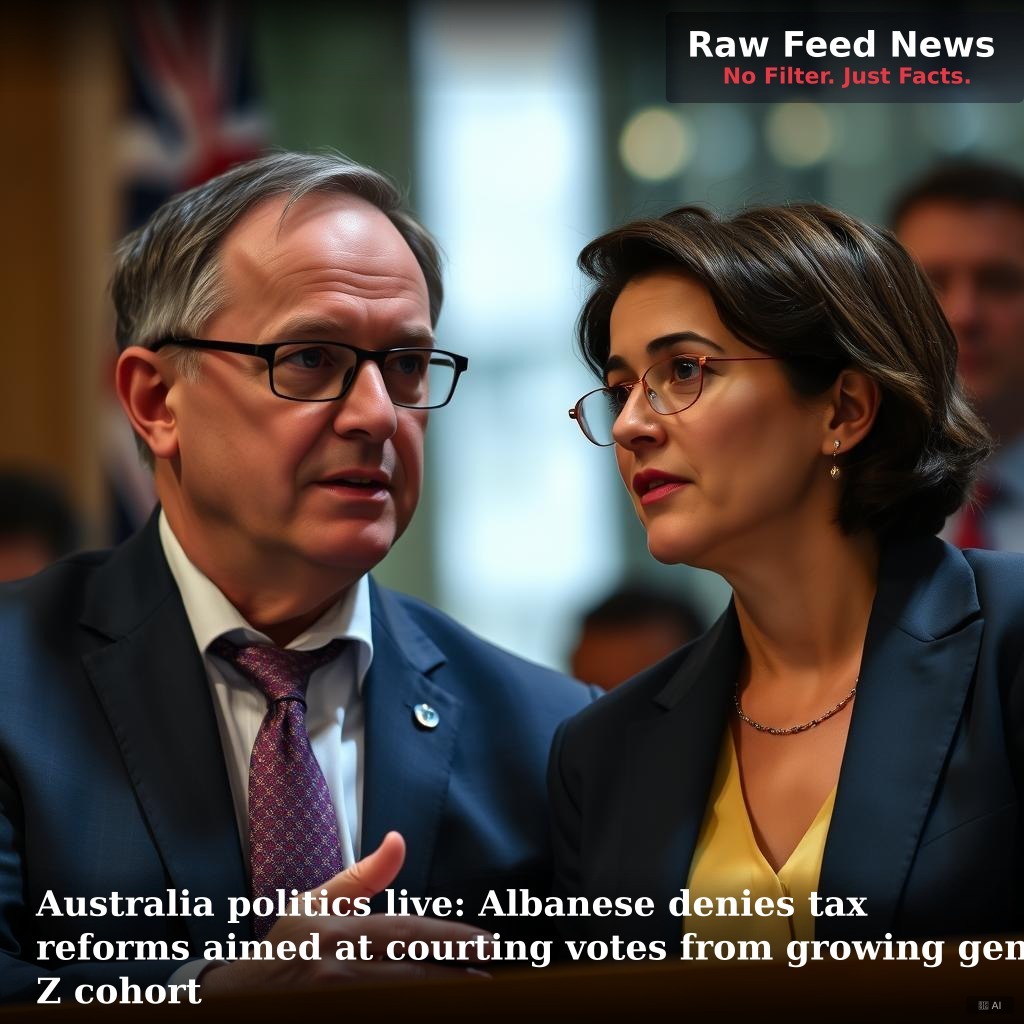 Australia politics live: Albanese denies tax reforms aimed at courting votes from growing gen Z cohort