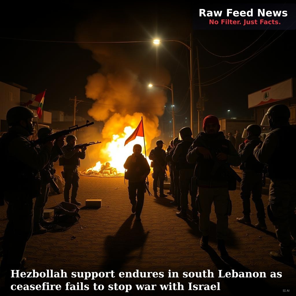 Hezbollah support endures in south Lebanon as ceasefire fails to stop war with Israel
