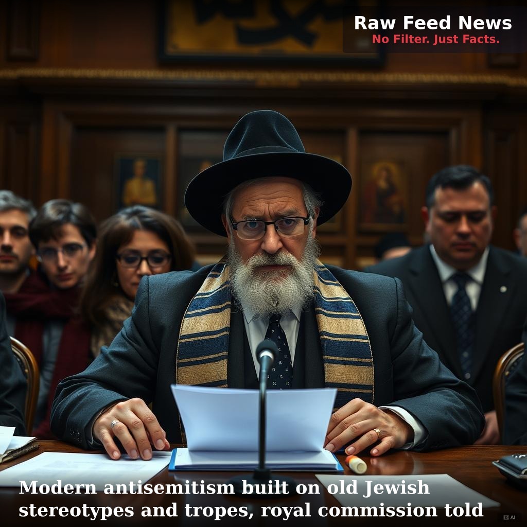 Modern antisemitism built on old Jewish stereotypes and tropes, royal commission told