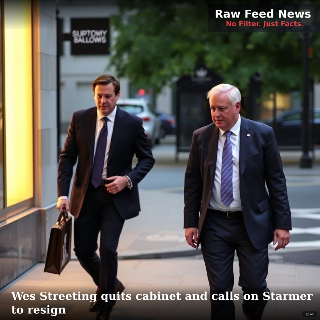 Wes Streeting quits cabinet and calls on Starmer to resign