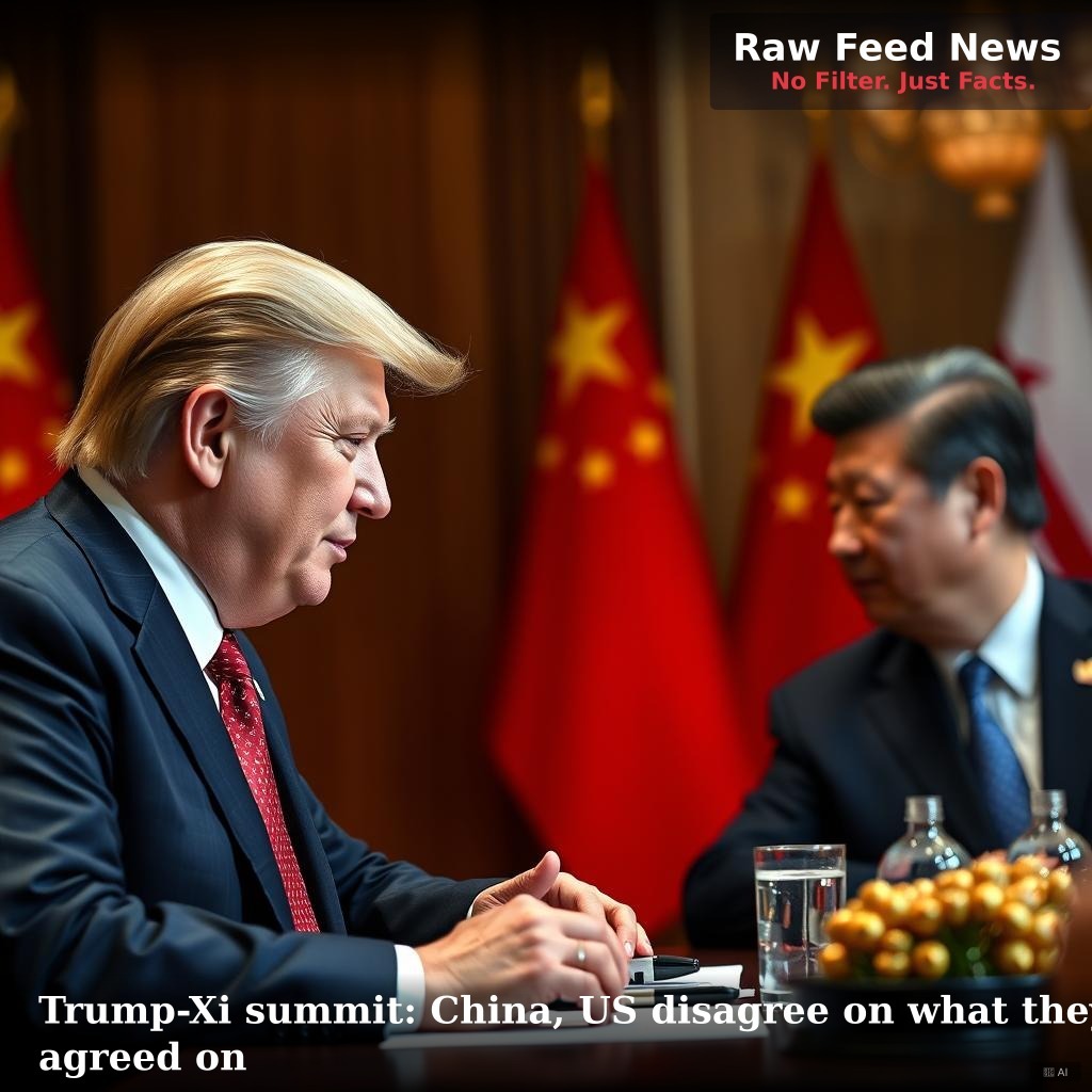 Trump-Xi summit: China, US disagree on what they agreed on