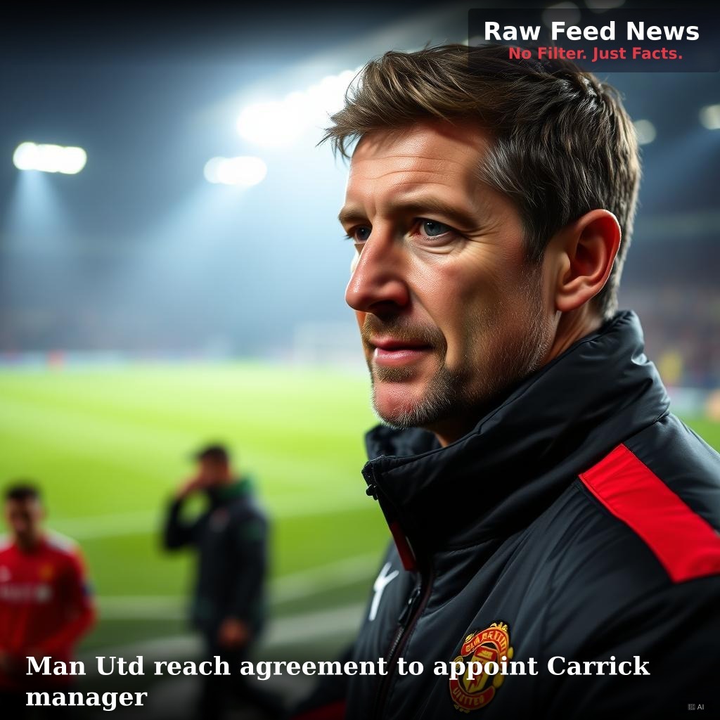Man Utd reach agreement to appoint Carrick manager