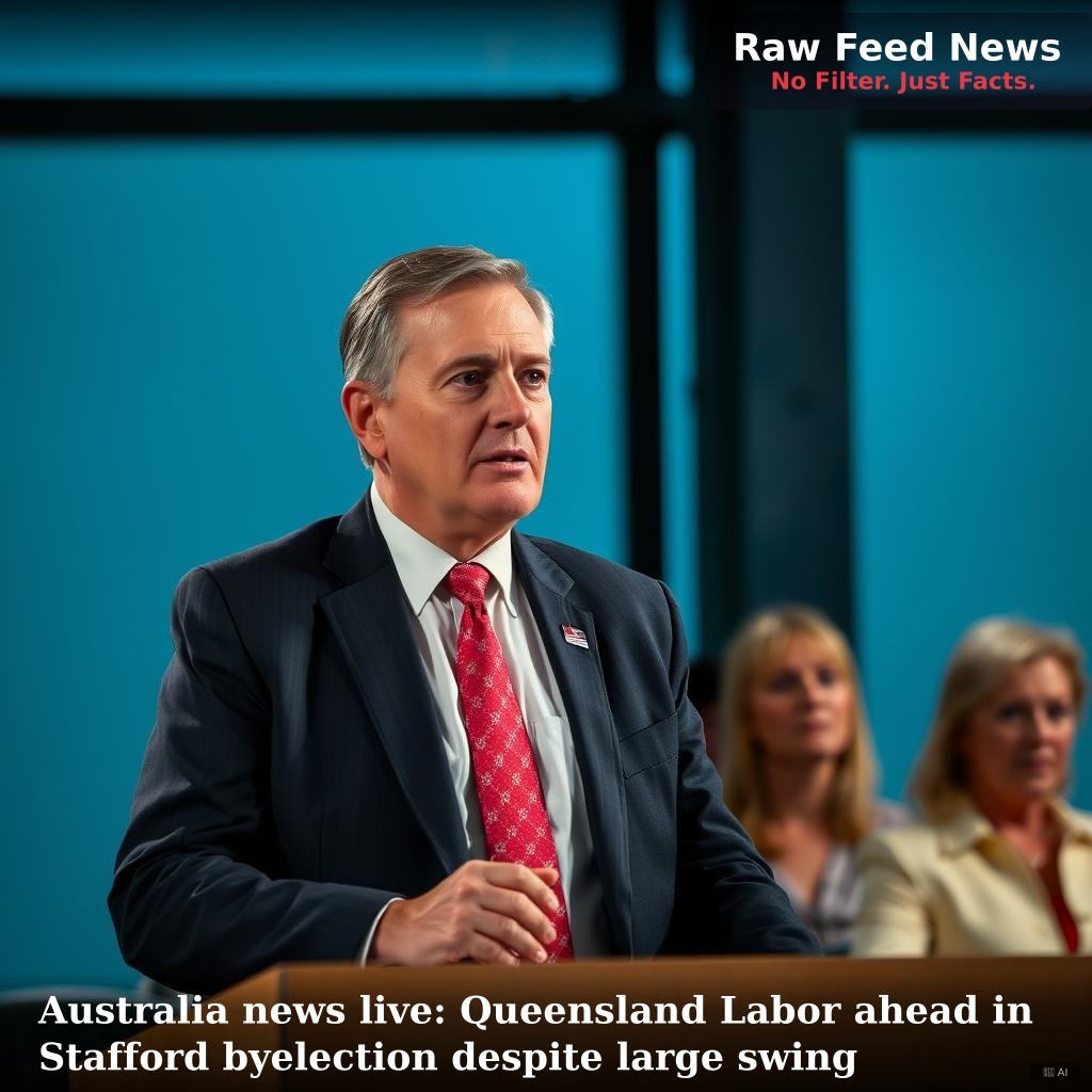 Australia news live: Queensland Labor ahead in Stafford byelection despite large swing