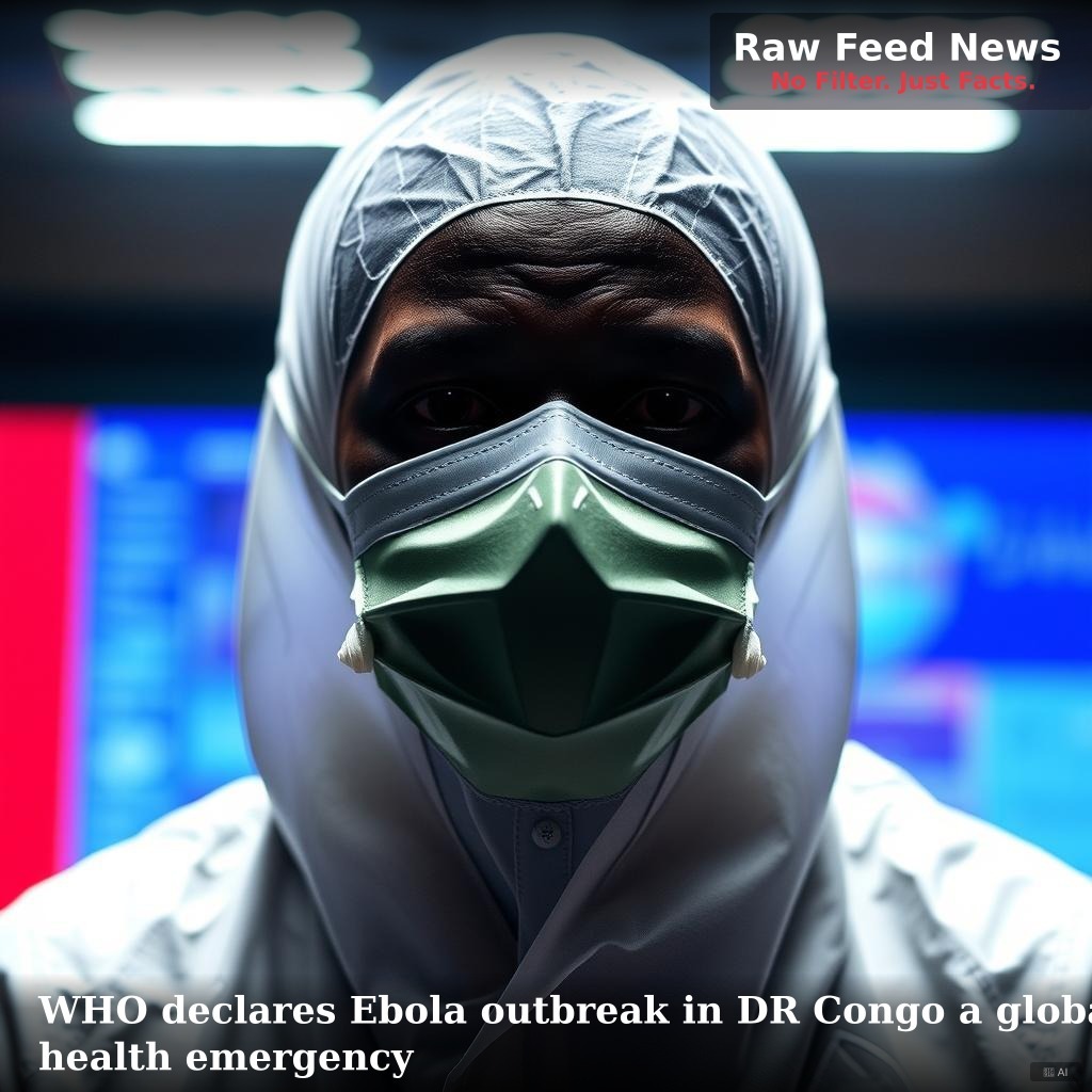 WHO declares Ebola outbreak in DR Congo a global health emergency