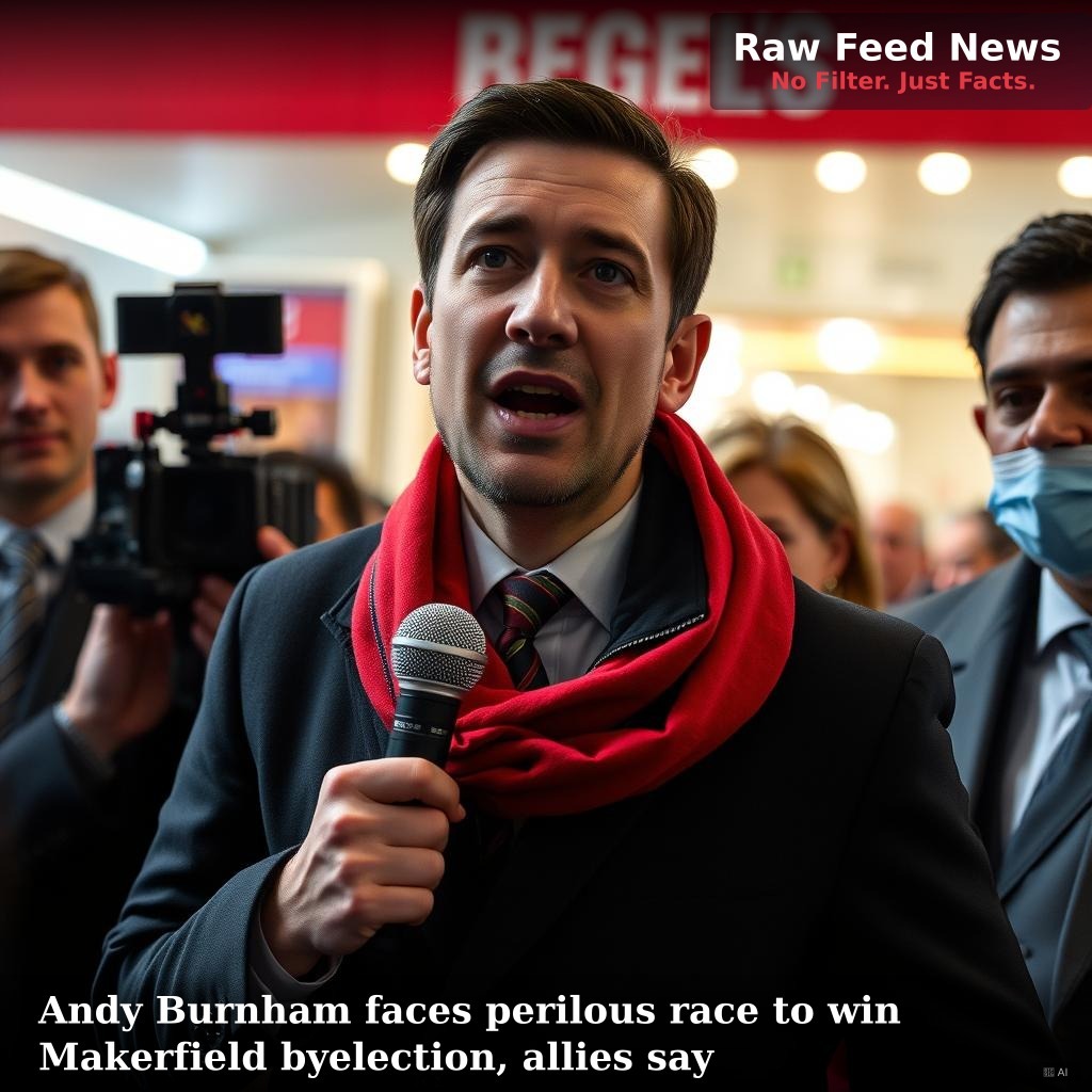Andy Burnham faces perilous race to win Makerfield byelection, allies say
