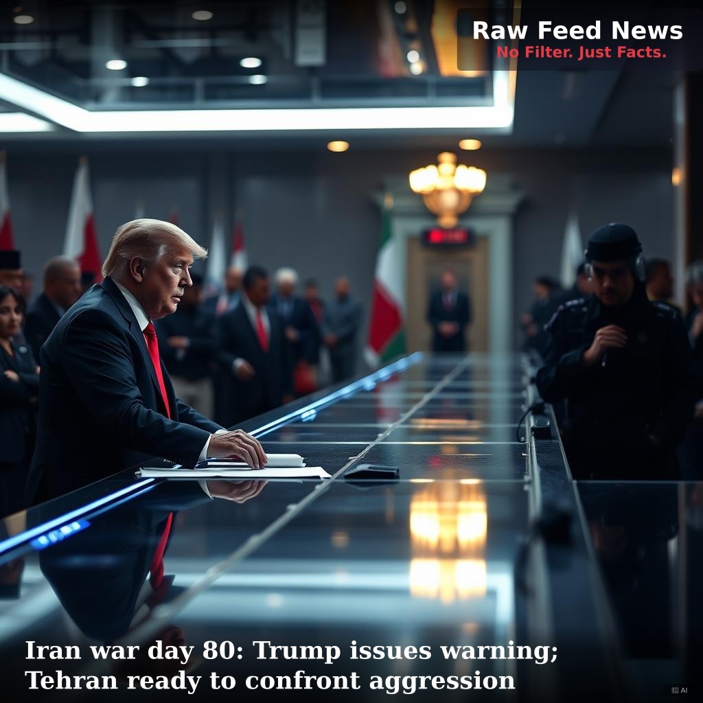 Iran war day 80: Trump issues warning; Tehran ready to confront aggression