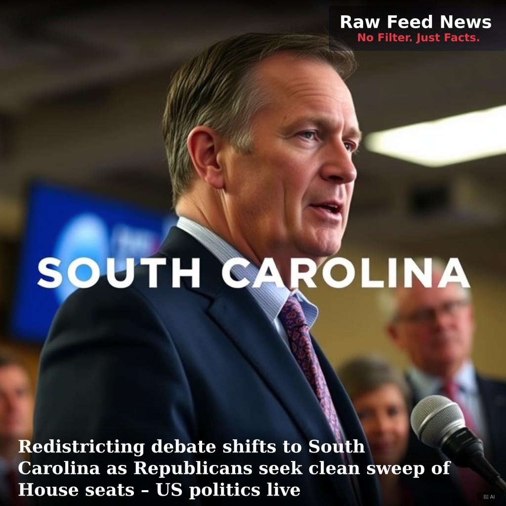 Redistricting debate shifts to South Carolina as Republicans seek clean sweep of House seats – US politics live