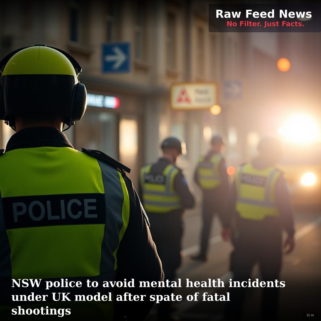 NSW police to avoid mental health incidents under UK model after spate of fatal shootings