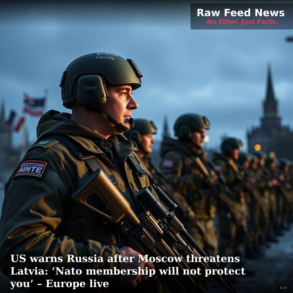 US warns Russia after Moscow threatens Latvia: ‘Nato membership will not protect you’ – Europe live