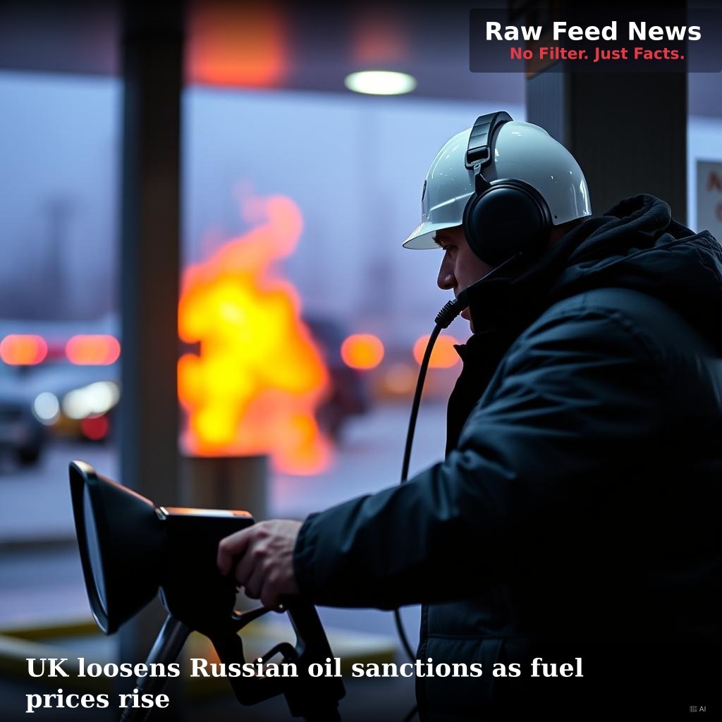 UK loosens Russian oil sanctions as fuel prices rise