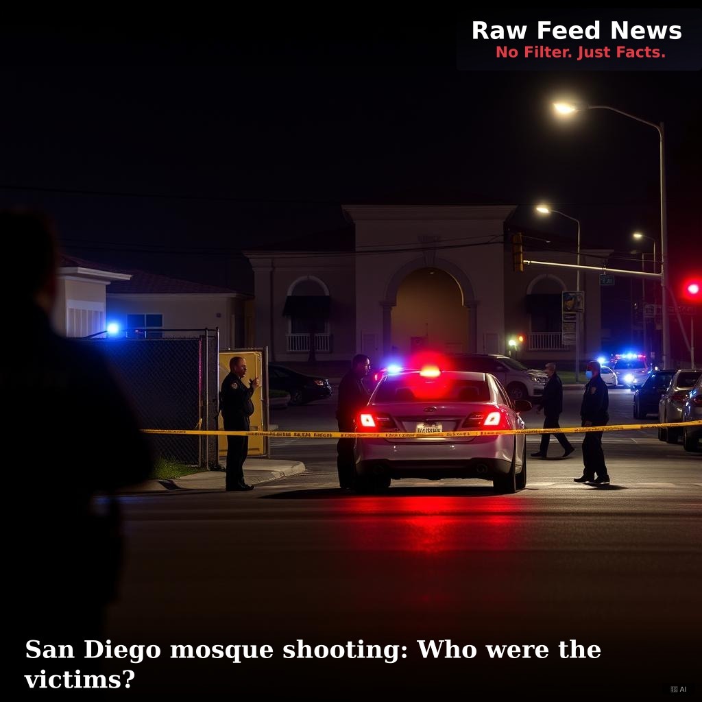 San Diego mosque shooting: Who were the victims?