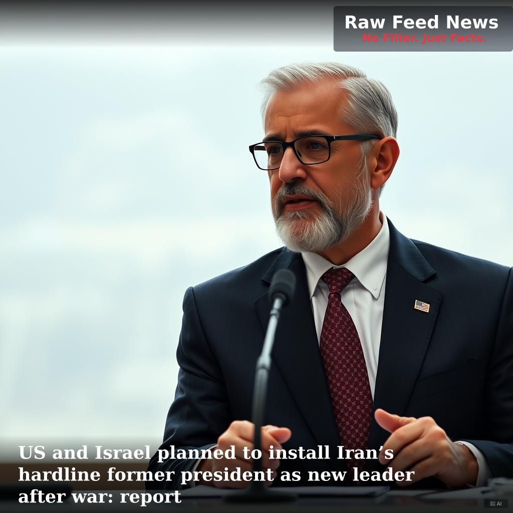 US and Israel planned to install Iran’s hardline former president as new leader after war: report