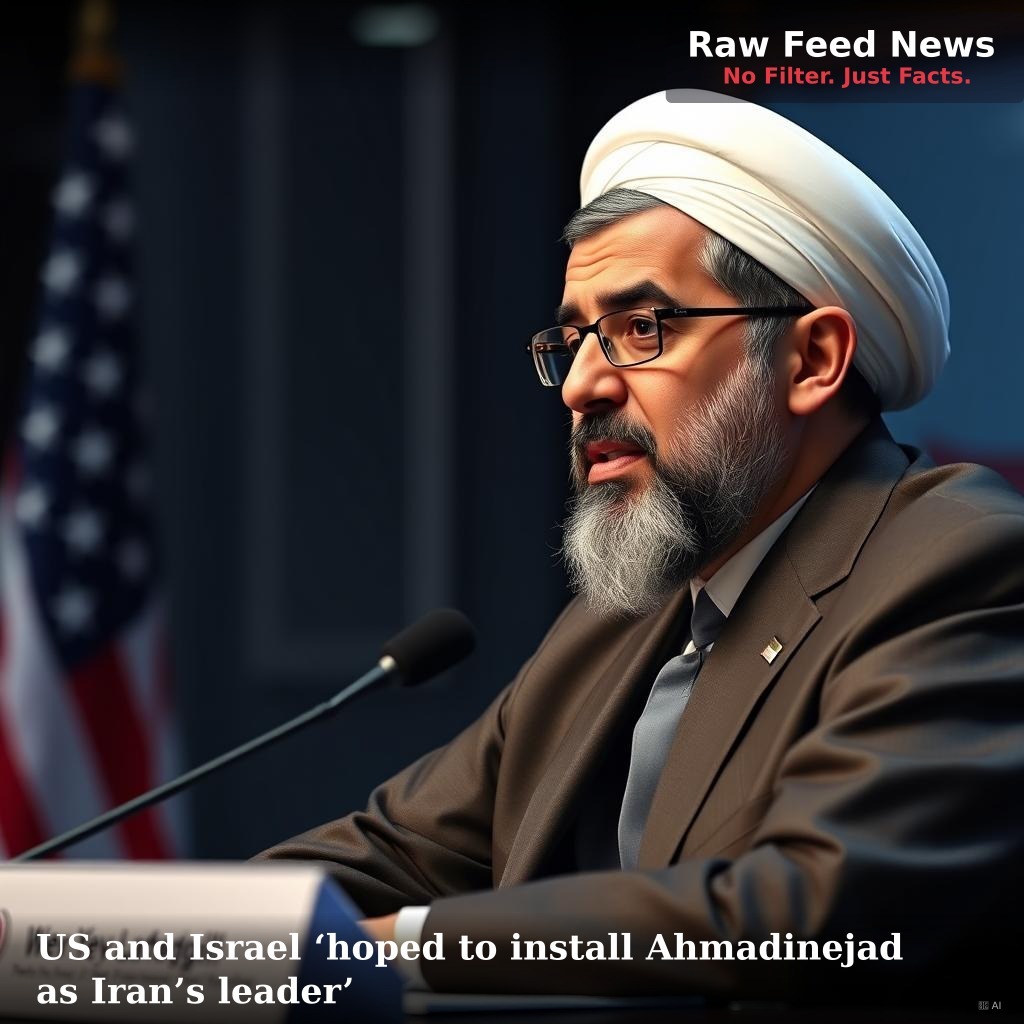 US and Israel ‘hoped to install Ahmadinejad as Iran’s leader’