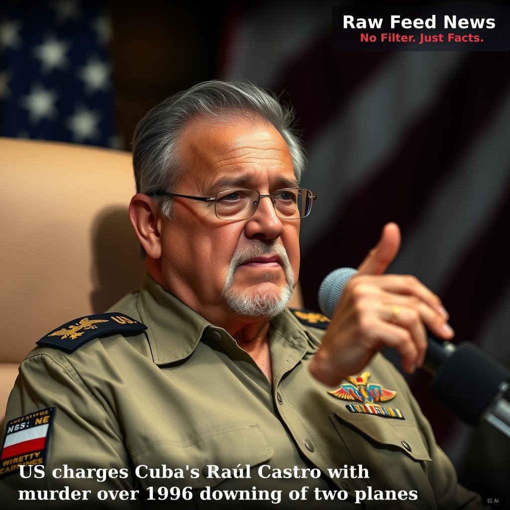 US charges Cuba's Raúl Castro with murder over 1996 downing of two planes