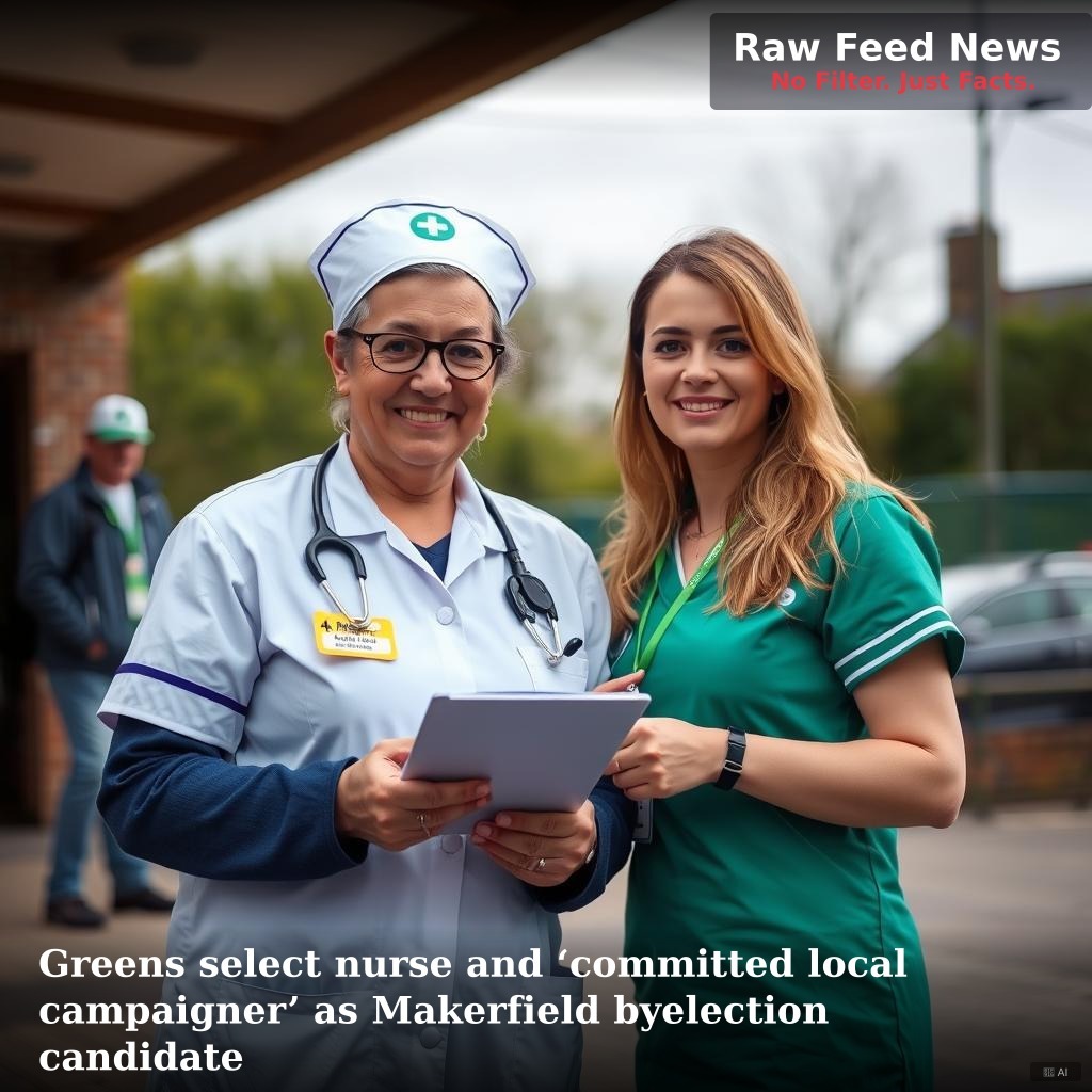 Greens select nurse and ‘committed local campaigner’ as Makerfield byelection candidate