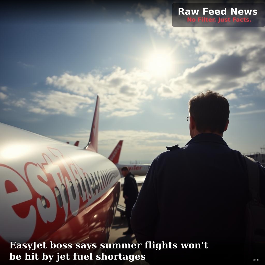 EasyJet boss says summer flights won't  be hit by jet fuel shortages
