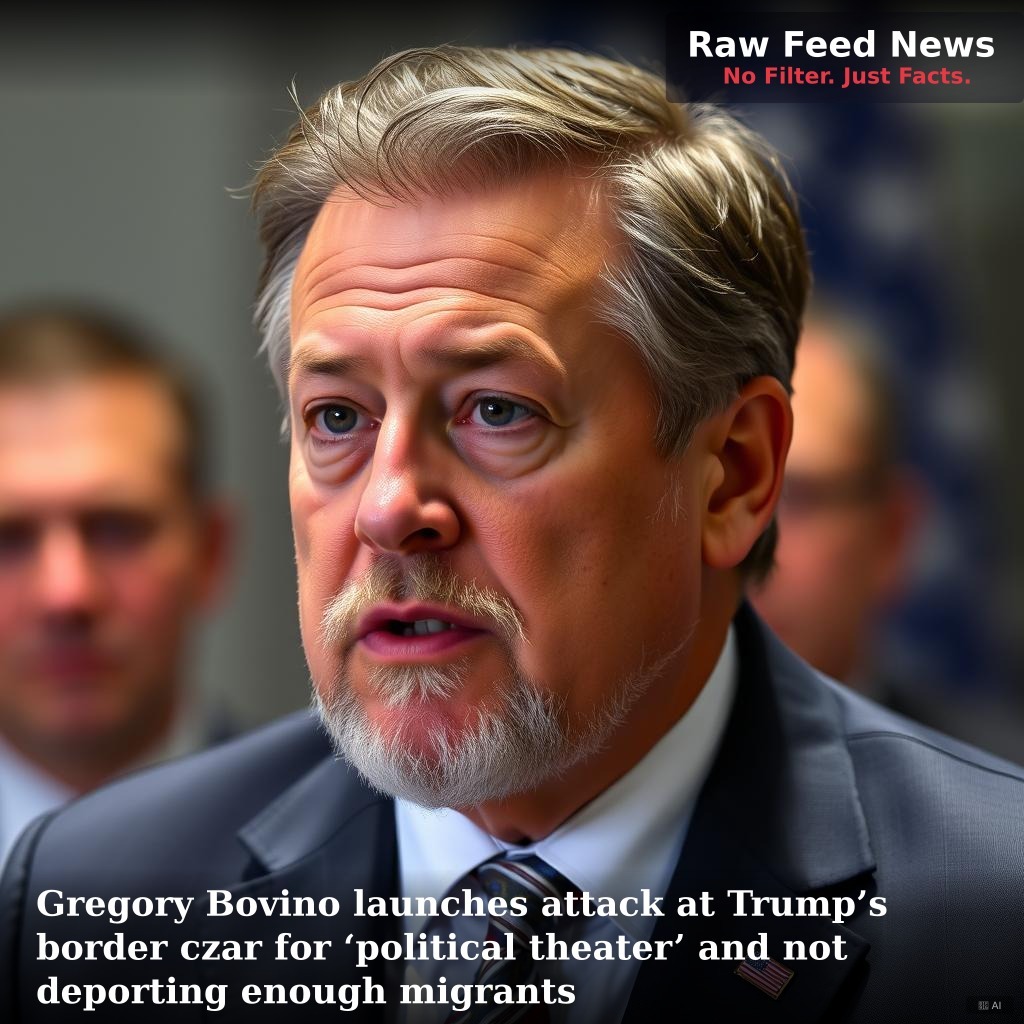 Gregory Bovino launches attack at Trump’s border czar for ‘political theater’ and not deporting enough migrants