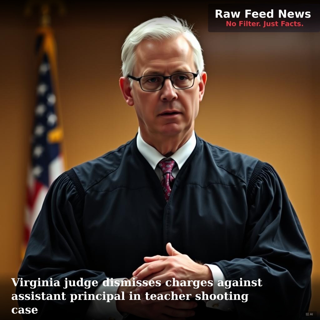 Virginia judge dismisses charges against assistant principal in teacher shooting case