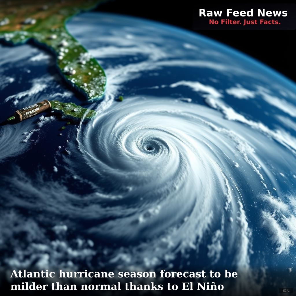 Atlantic hurricane season forecast to be milder than normal thanks to El Niño