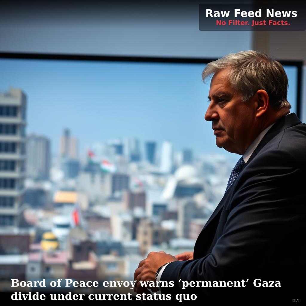 Board of Peace envoy warns ‘permanent’ Gaza divide under current status quo