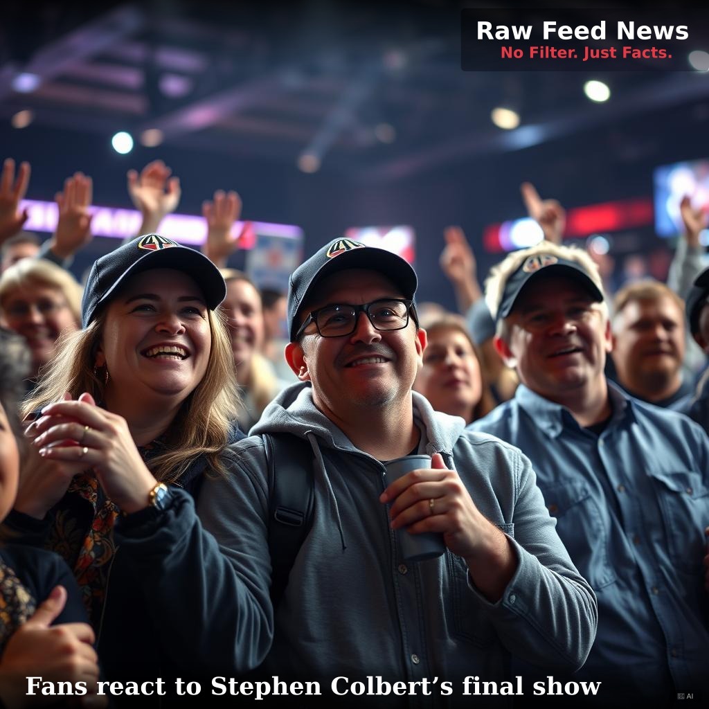 Fans react to Stephen Colbert’s final show