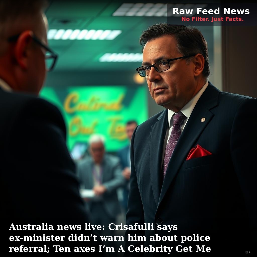 Australia news live: Crisafulli says ex-minister didn’t warn him about police referral; Ten axes I’m A Celebrity Get Me Out Of Here!