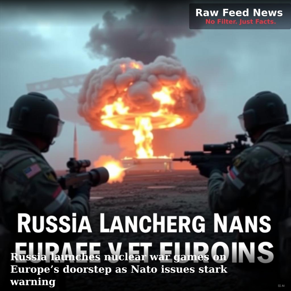 Russia launches nuclear war games on Europe’s doorstep as Nato issues stark warning