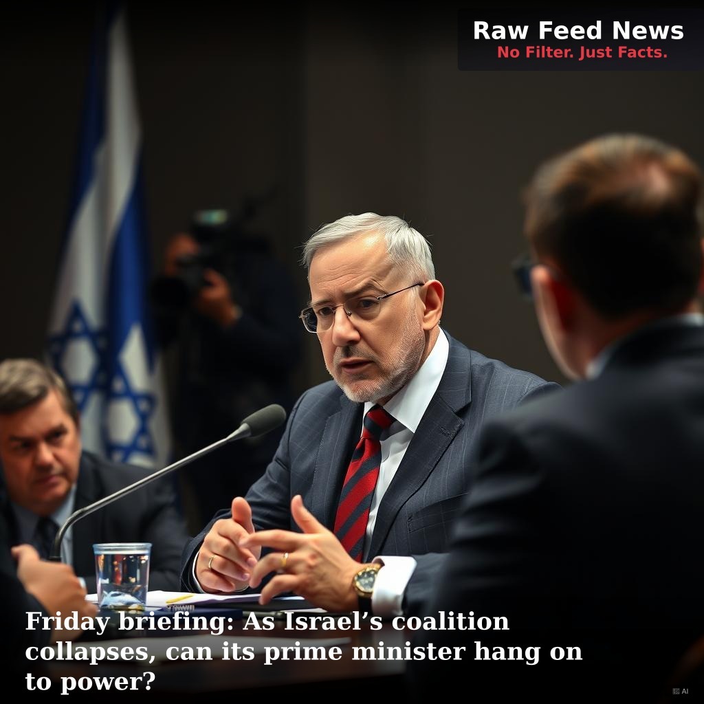 Friday briefing: ​As Israel’s coalition collapses, can its prime minister hang on to power?