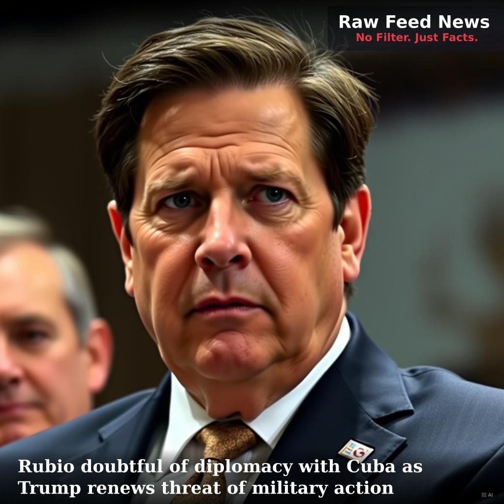 Rubio doubtful of diplomacy with Cuba as Trump renews threat of military action