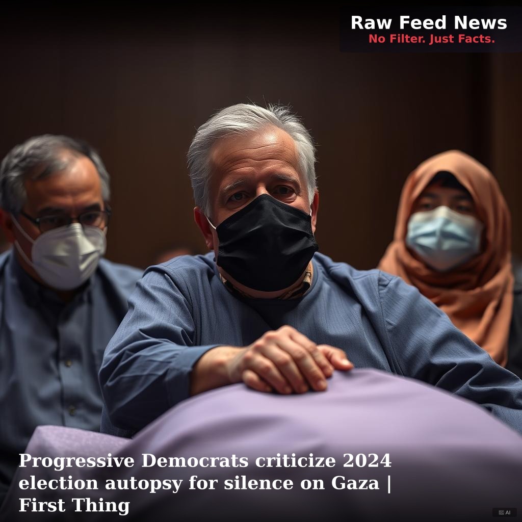 Progressive Democrats criticize 2024 election autopsy for silence on Gaza | First Thing