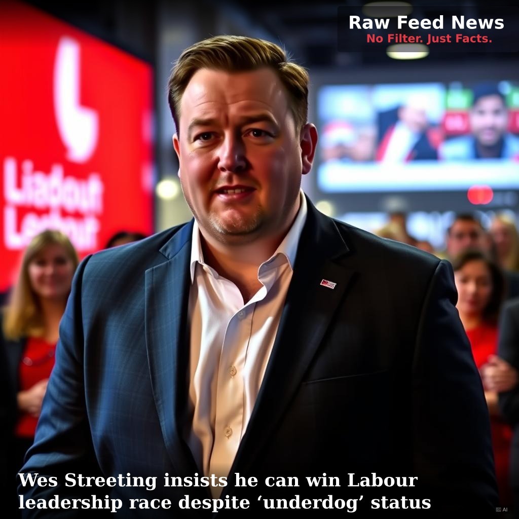 Wes Streeting insists he can win Labour leadership race despite ‘underdog’ status