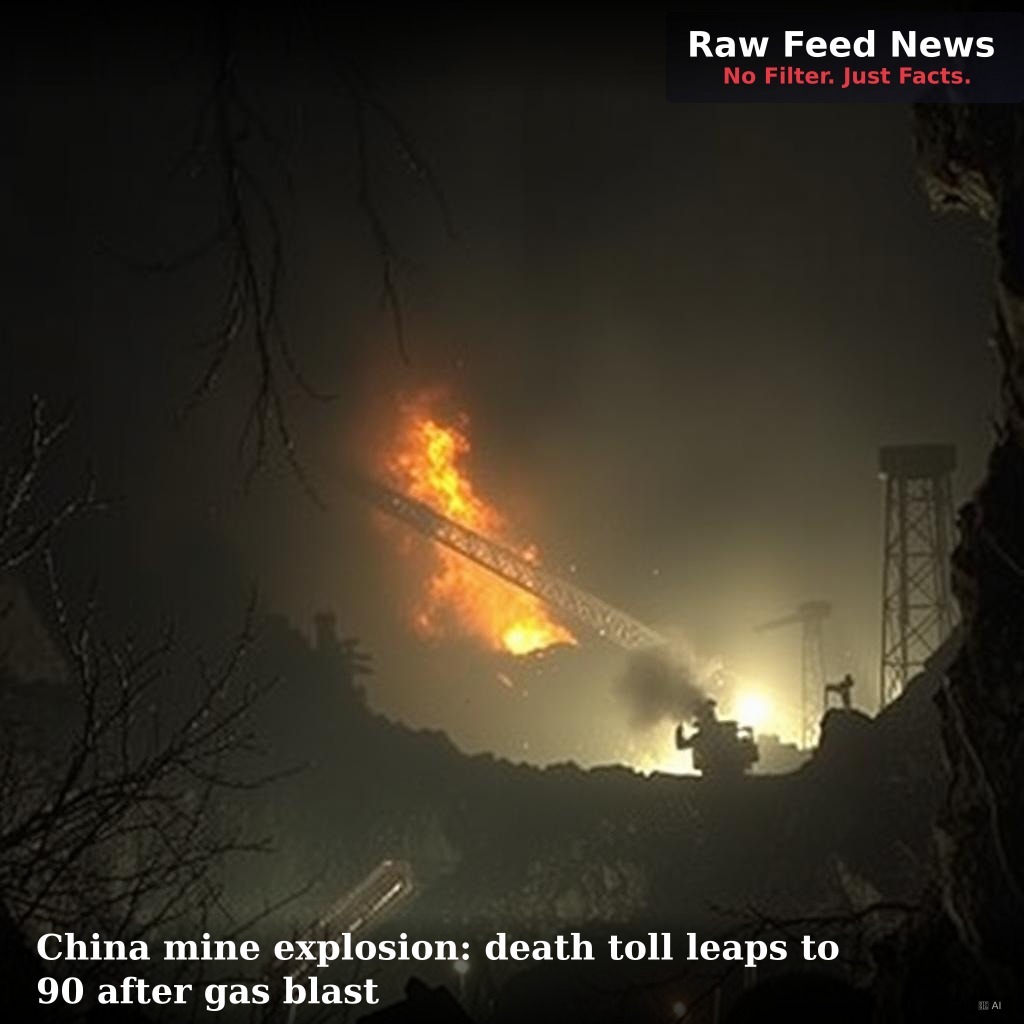 China mine explosion: death toll leaps to 90 after gas blast