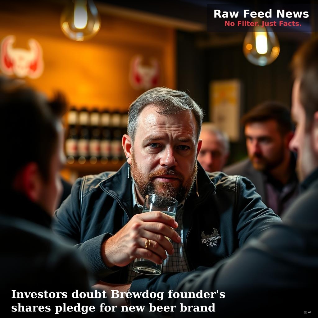 Investors doubt Brewdog founder's shares pledge for new beer brand