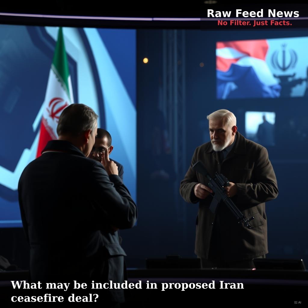 What may be included in proposed Iran ceasefire deal?