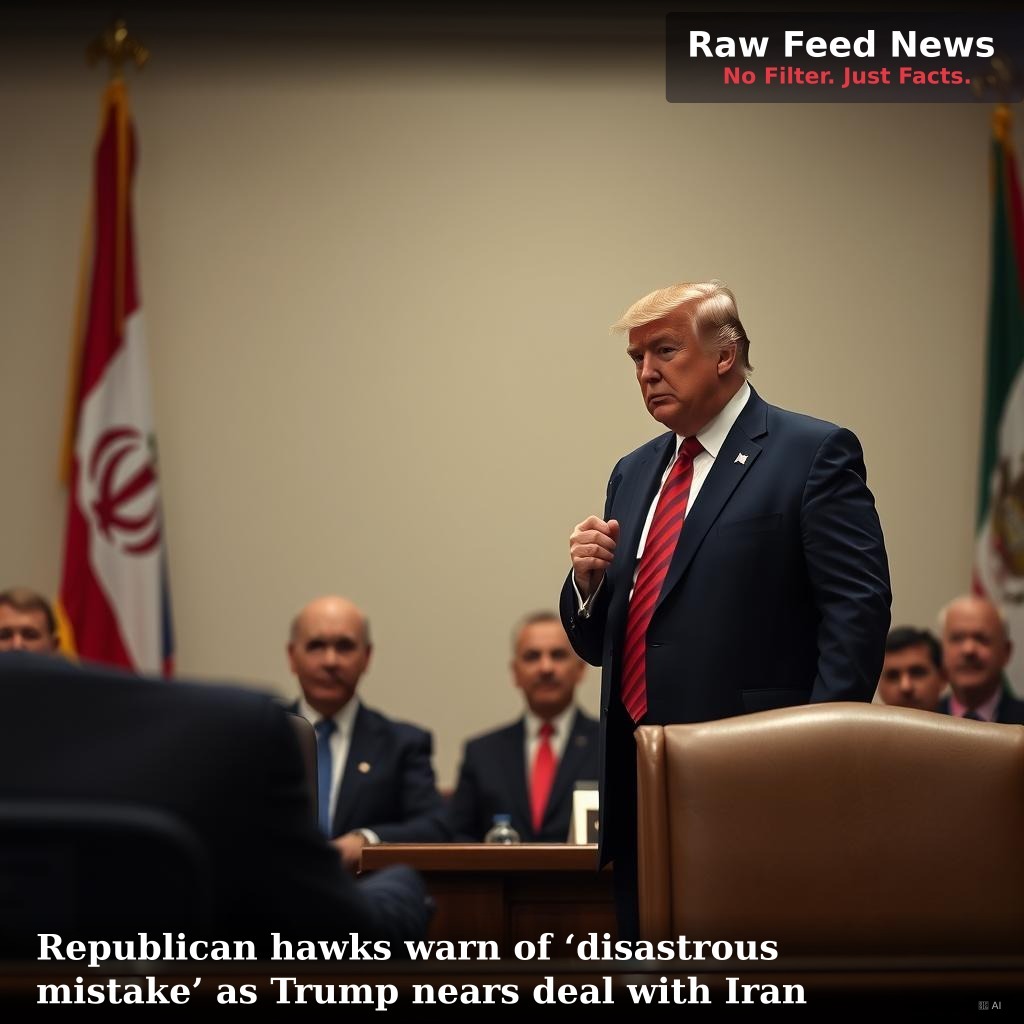 Republican hawks warn of ‘disastrous mistake’ as Trump nears deal with Iran