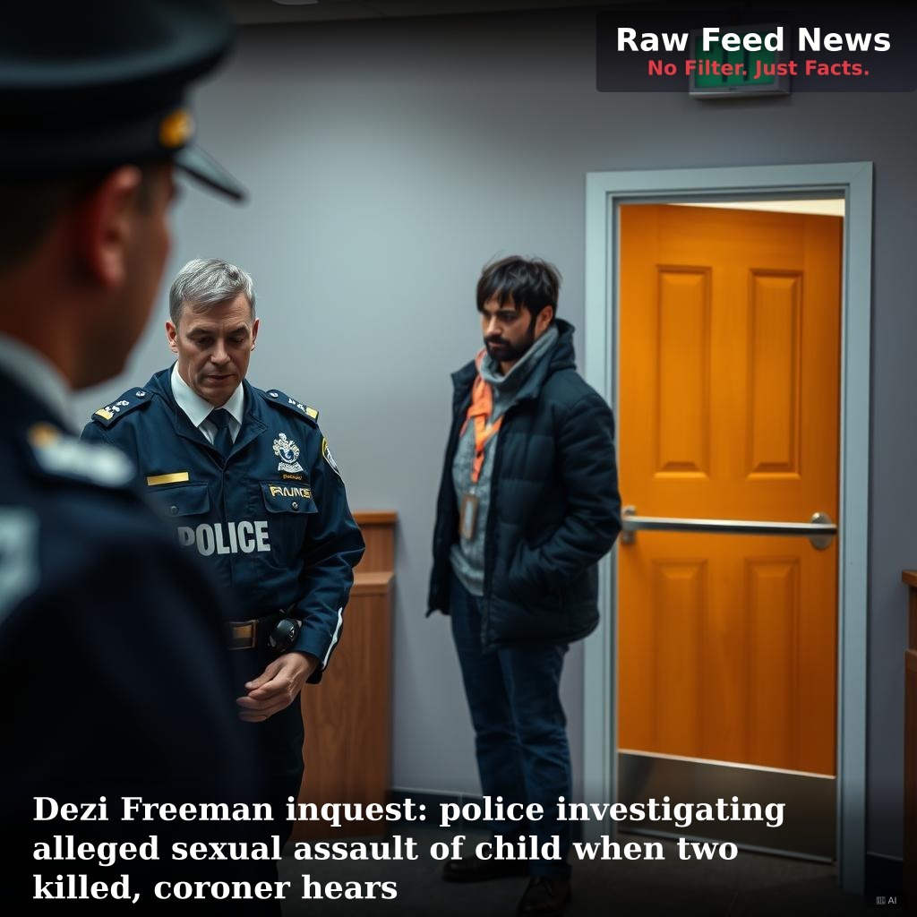 Dezi Freeman inquest: police investigating alleged sexual assault of child when two killed, coroner hears