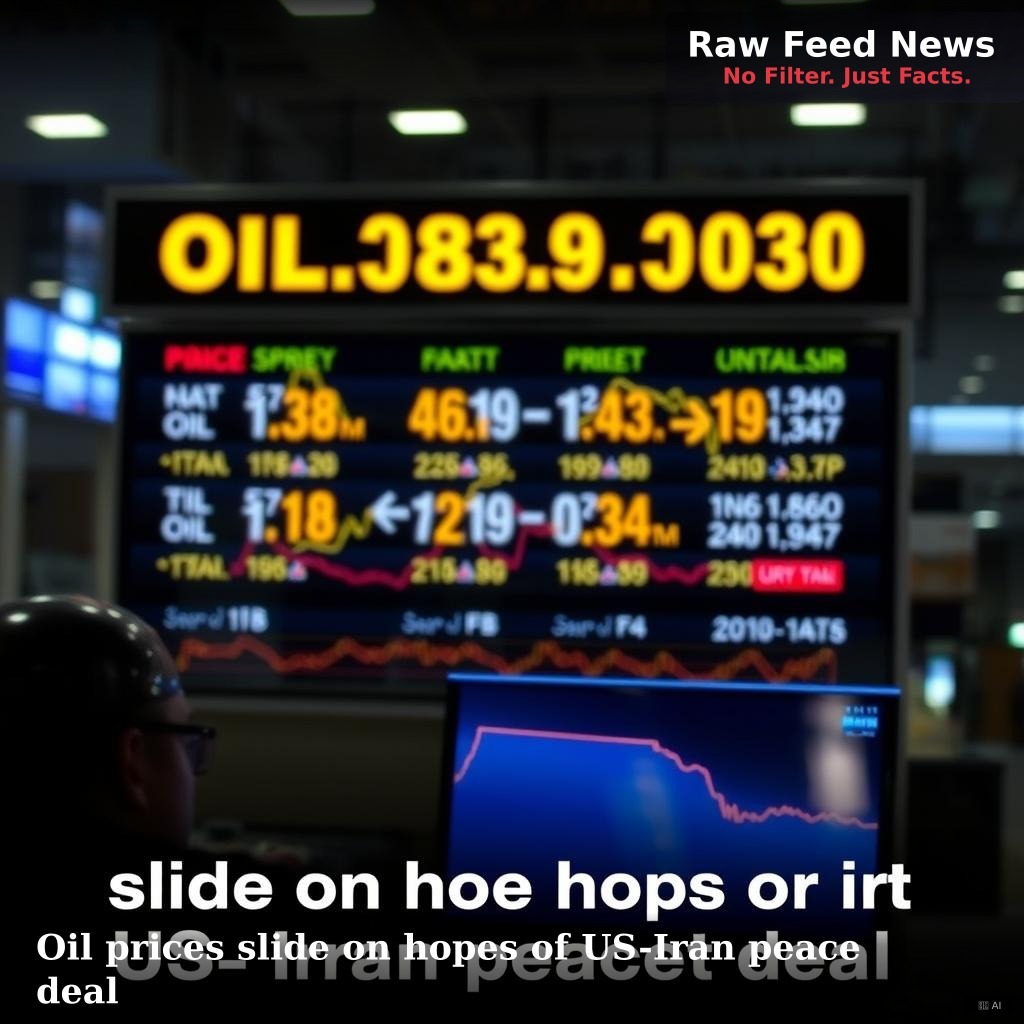 Oil prices slide on hopes of US-Iran peace deal