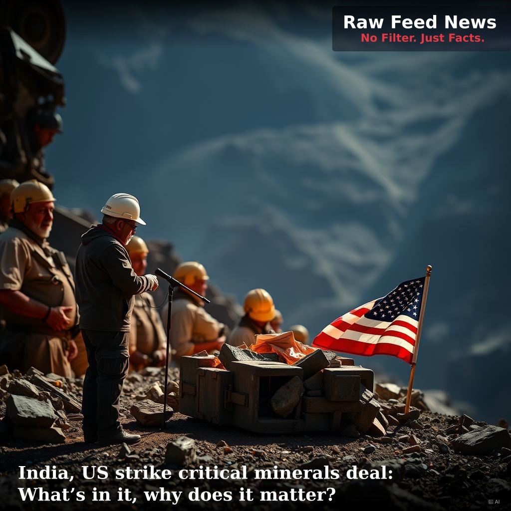 India, US strike critical minerals deal: What’s in it, why does it matter?