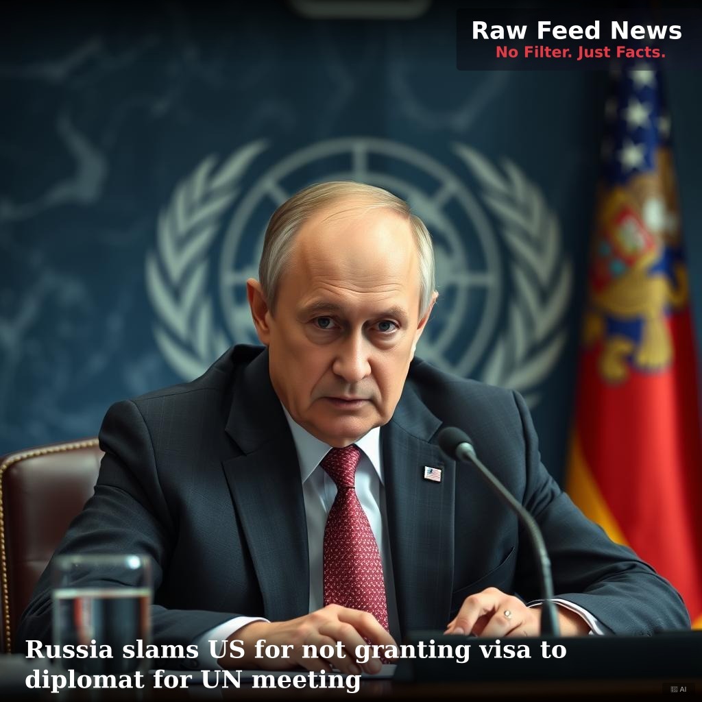 Russia slams US for not granting visa to diplomat for UN meeting