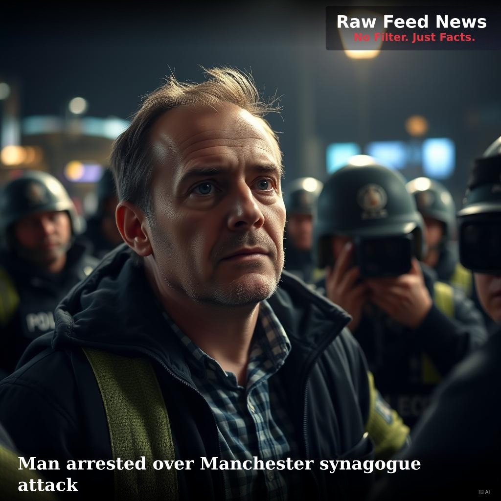Man arrested over Manchester synagogue attack