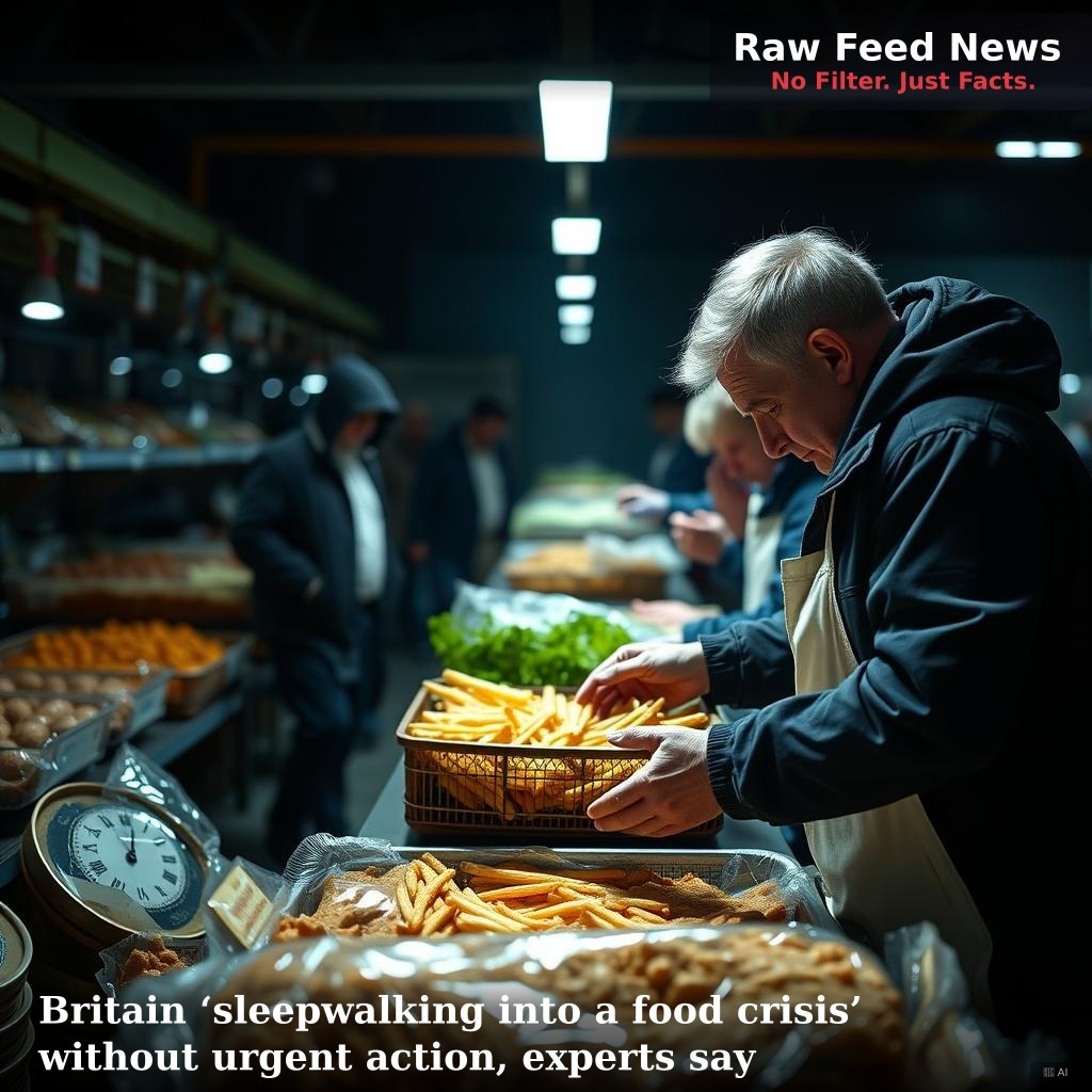 Britain ‘sleepwalking into a food crisis’ without urgent action, experts say